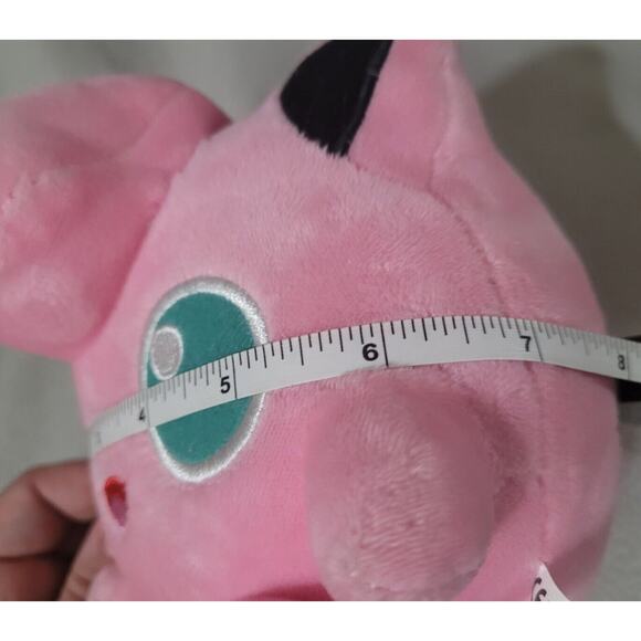 Pokemon Jigglypuff Plush 5” Stuffed Animal Stuffy Window Suction Pink Hang Up - Picture 4 of 4